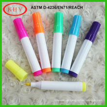 LED board fiber tip wet erase chalk marker